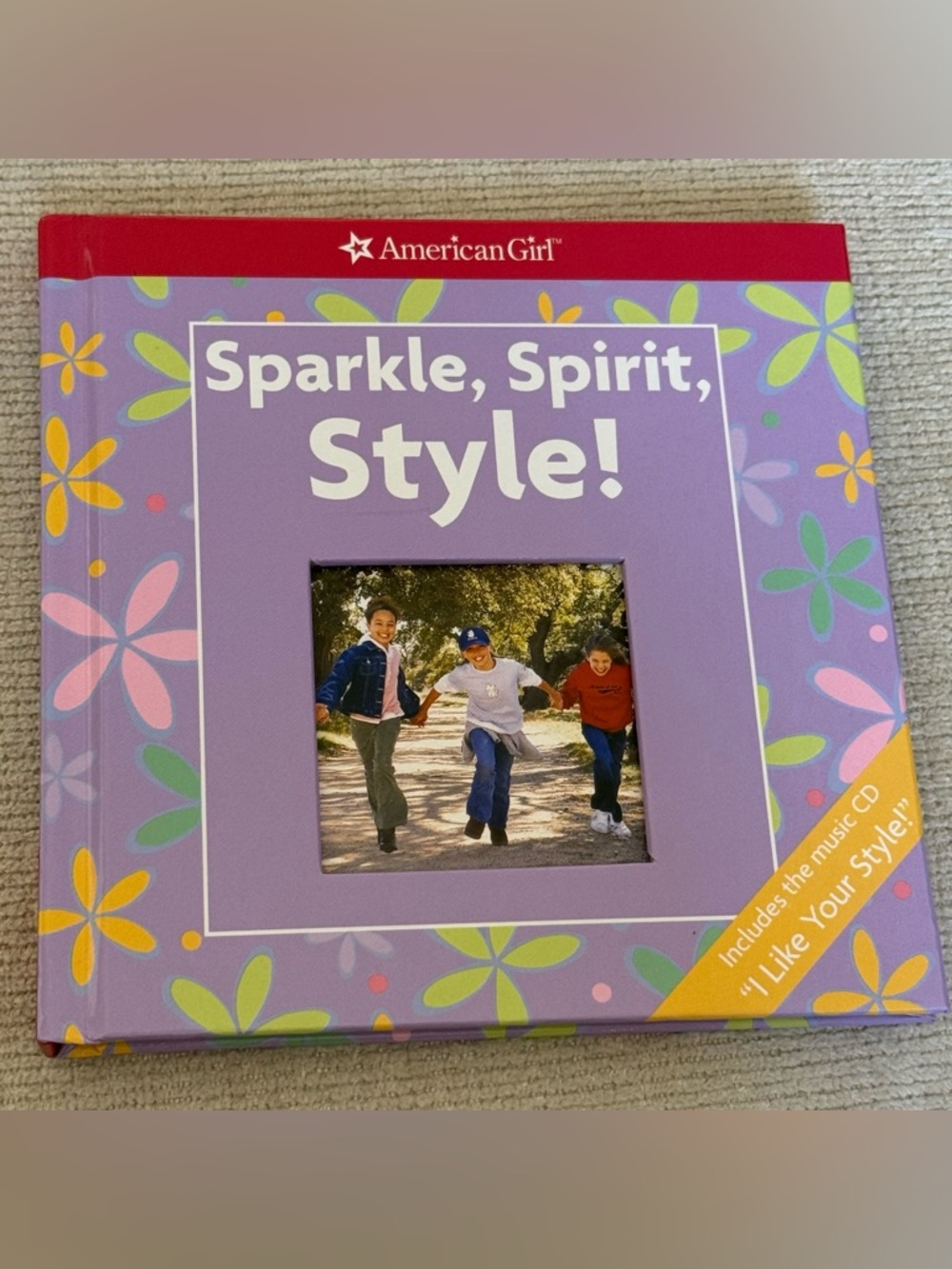 AmericanGirl Sparkle, Spirit, Style! Book & Music CD ‘I Like Your Style!’